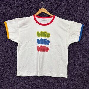 Billie Eilish Hit Me Hard and Soft 2025 Tour Oversized Tee S